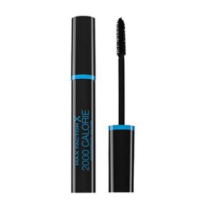 Max Factor 2000 Calorie Waterproof Volume Mascara vízálló szempillaspirál szempilla meghosszabbítására és volumenre Black 9 ml