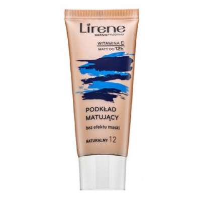 Lirene Nature Matte Fluid fluid make-up matt hatású 12 Natural 30 ml
