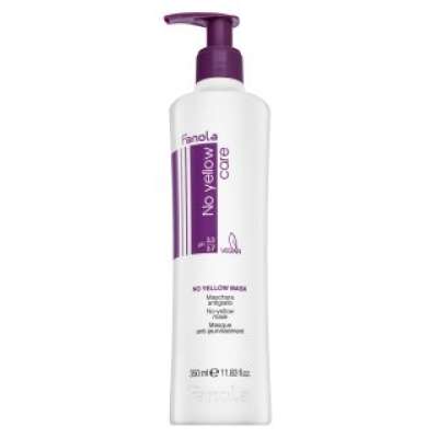 Fanola No Yellow Mask maszk platinaszőke és ősz hajra 350 ml