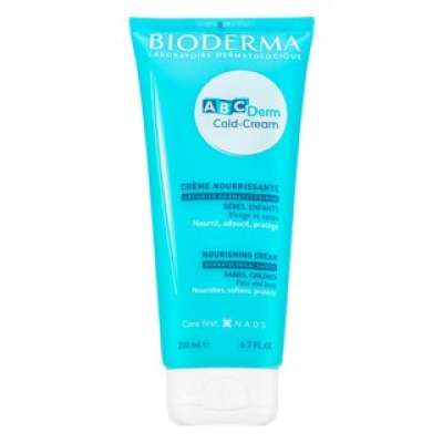 Bioderma ABCDerm Cold-Cream Nourishing Body Cream Tápláló krém gyerekeknek 200 ml