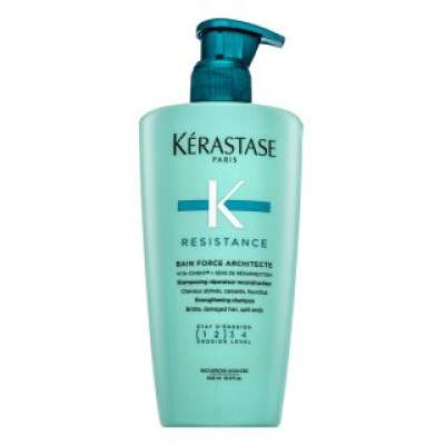 Kérastase Resistance Bain Force Architecte sampon sérült hajra 500 ml