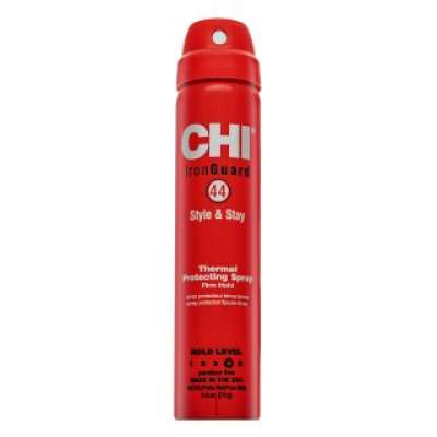 CHI 44 Iron Guard Style & Stay Firm Hold Protecting Spray spray hő és nedvesség elleni hajvédelemre