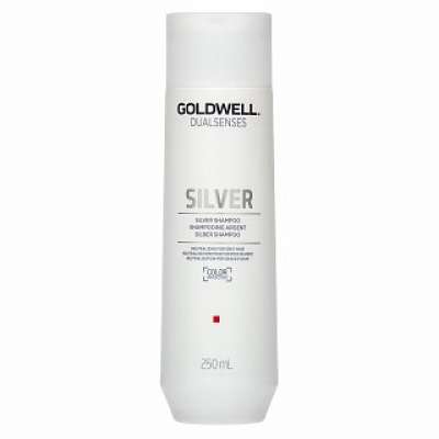 Goldwell Dualsenses Silver Shampoo sampon platinaszőke és ősz hajra 250 ml