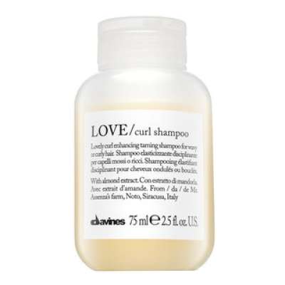 Davines Essential Haircare Love Curl Shampoo tápláló sampon hullámos és göndör hajra 75 ml