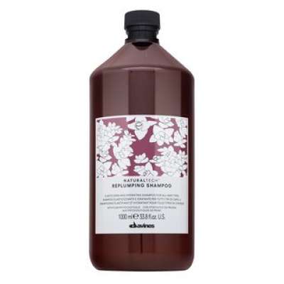Davines Natural Tech Replumping Shampoo védő sampon száraz és töredezett hajra 1000 ml