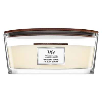 Woodwick White Tea & Jasmine illatos gyertya 453,6 g