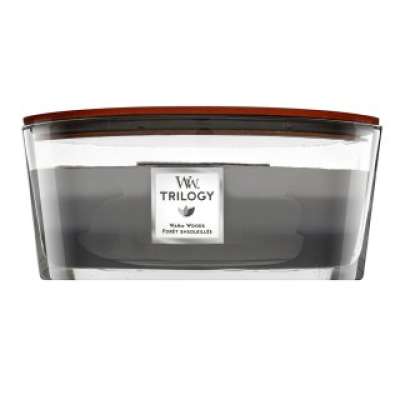 Woodwick Trilogy Warm Woods illatos gyertya 453,6 g
