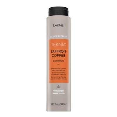 Lakmé Teknia Color Refresh Saffron Copper Shampoo színező sampon a réz árnyalatok újraélesztéséhez 300 ml
