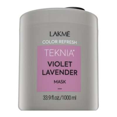 Lakmé Teknia Color Refresh Violet Lavender Mask tápláló maszk színes pigmentekkel lila árnyalatú hajra 1000 ml