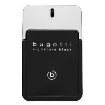 Bugatti Signature Black Eau de Toilette férfiaknak 100 ml
