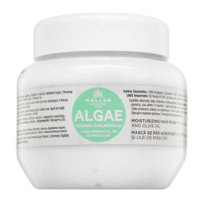 Kallos Algae Moisturizing Hair Mask tápláló maszk hidratáló hatású 275 ml