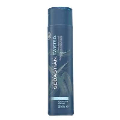 Sebastian Professional Twisted Shampoo tápláló sampon hullámos és göndör hajra 250 ml