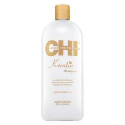 CHI Keratin Shampoo hajsimító sampon durva és rakoncátlan hajra 946 ml