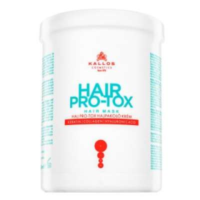 Kallos Hair Pro-Tox Hair Mask tápláló maszk keratinnal 1000 ml