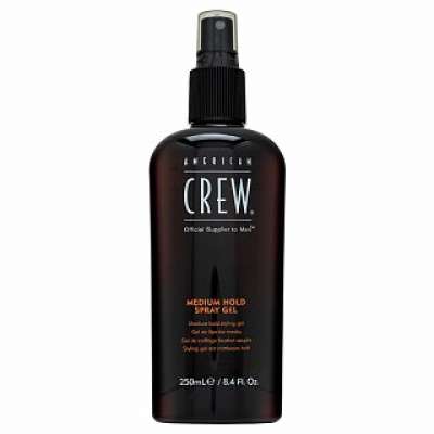 American Crew Medium Hold Spray Gel hajzselé spray formában közepes fixálásért 250 ml
