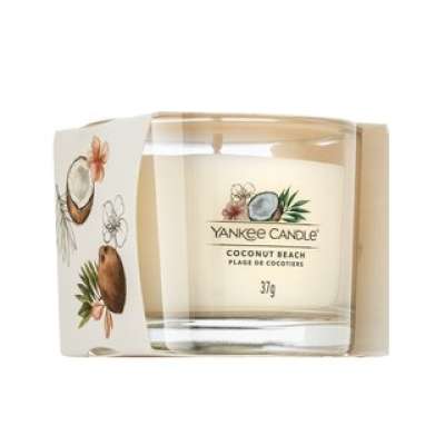 Yankee Candle Coconut Beach fogadalmi gyertya 37 g
