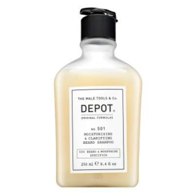 Depot tisztító sampon No. 501 Moisturizing & Clarifying Beard Shampoo 250 ml