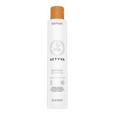 Kemon Actyva Purezza Shampoo mélytisztító sampon korpásodás ellen normál és zsíros hajra 250 ml