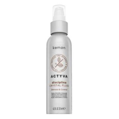 Kemon Actyva Disciplina Crystal Fluid öblítés nélküli ápolás hajgöndörödés és rendezetlen hajszálak ellen 125 ml