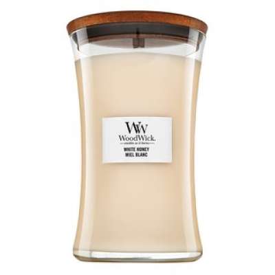Woodwick White Honey illatos gyertya 610 g