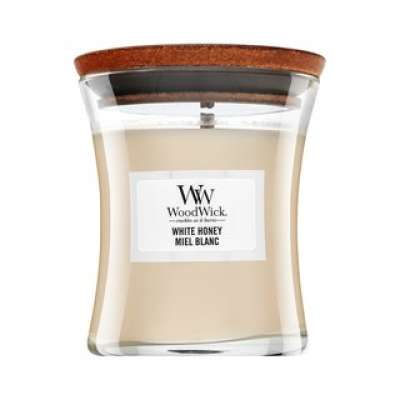 Woodwick White Honey illatos gyertya 85 g