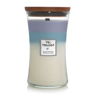 Woodwick Calming Retreat illatos gyertya 610 g