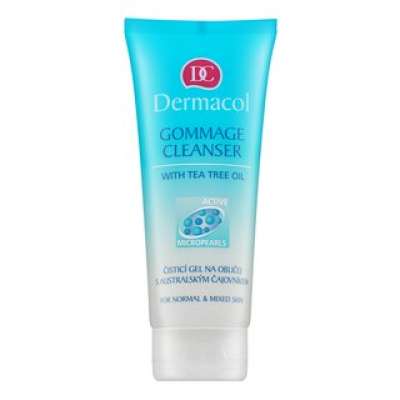 Dermacol Tea Tree Gommage Cleanser tisztító gél 100 ml