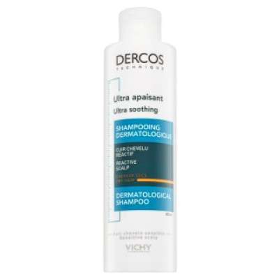 Vichy Dercos Ultra Soothing Sulfate-Free Shampoo Dry Hair szulfátmentes sampon nagyon száraz és érzékeny hajra 200 ml