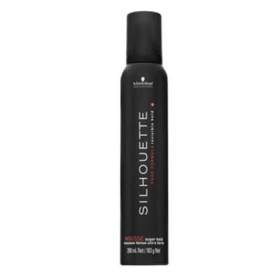 Schwarzkopf Professional Silhouette Super Hold Styling Mousse hajhab erős fixálásért 200 ml