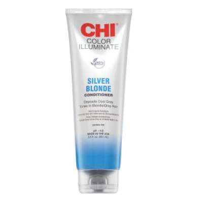 CHI Ionic Color Illuminate Conditioner tonizáló kondicionáló hajszín élénkítésére Silver Blonde 251 ml