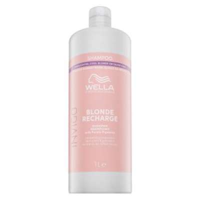 Wella Professionals Invigo Blonde Recharge Shampoo sampon sárga árnyalat ellen 1000 ml