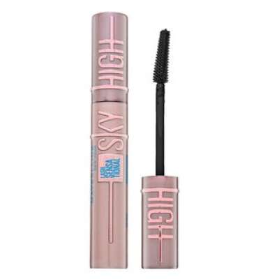Maybelline Lash Sensational Sky High Mascara Waterproof vízálló szempillaspirál szempilla meghosszabbítására és göndörítésére Very Black 7,2 ml
