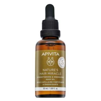 Apivita Nature’s Hair Miracle Strengthening & Energizing Hair Oil olaj a hajszálak erősítésére 50 ml