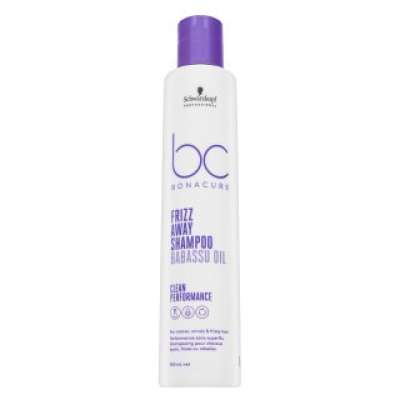Schwarzkopf Professional BC Bonacure Frizz Away Shampoo hajsimító sampon hajgöndörödés és rendezetlen hajszálak ellen 250 ml