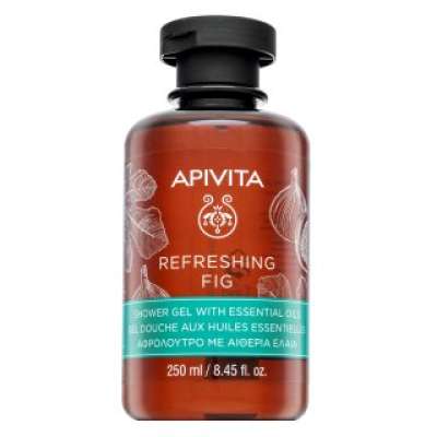 Apivita Refreshing Fig tusfürdő gél Shower Gel with Essential Oils 250 ml
