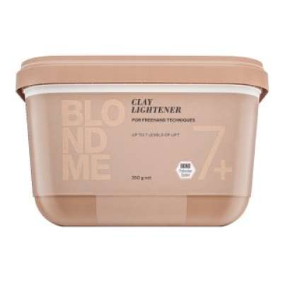 Schwarzkopf Professional BlondMe Clay Lightener 7+ púder hajszín világosításra 350 g