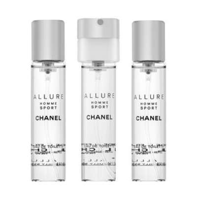 Chanel Allure Homme Sport - Refill Eau de Toilette férfiaknak 3 x 20 ml