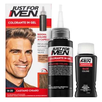 Just For Men Gel Color hajfesték férfiaknak H25 Light Brown