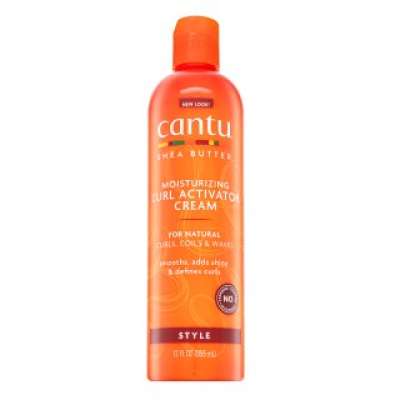 Cantu Shea Butter Moisturizing Curl Activator Cream hajformázó krém hullámos és göndör hajra 355 ml
