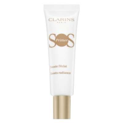 Clarins SOS Primer Boosts Radiance Egységesítő sminkalap White 30 ml