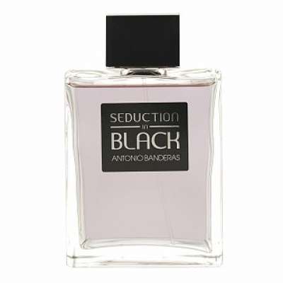 Antonio Banderas Seduction in Black Eau de Toilette férfiaknak 200 ml