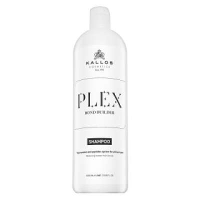 Kallos Plex Bond Builder Shampoo erősítő sampon száraz és sérült hajra 1000 ml