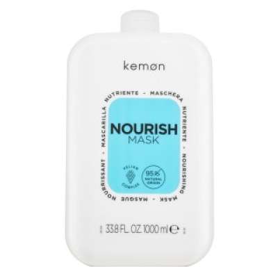 Kemon Nourish Mask tápláló maszk száraz és sérült hajra 1000 ml