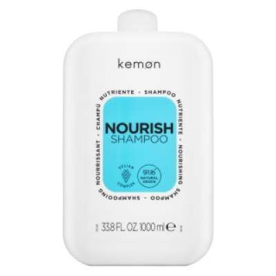 Kemon Nourish Shampoo tápláló sampon száraz és sérült hajra 1000 ml