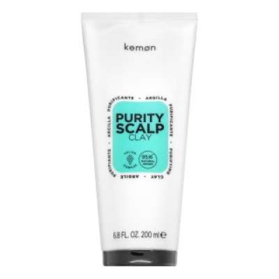 Kemon Purity Scalp Clay tisztító kúra a hajra gyorsan zsírosodó hajra 200 ml