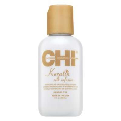 CHI Keratin Silk Infusion hajkúra haj regenerálására, táplálására és védelmére 59 ml