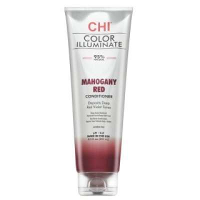 CHI Ionic Color Illuminate Conditioner tonizáló kondicionáló hajszín élénkítésére Mahogany Red 251 ml