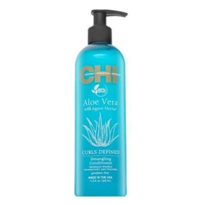CHI Aloe Vera Curls Defined Detangling Conditioner hajsimító kondicionáló könnyed kifésülhetőségért 340 ml