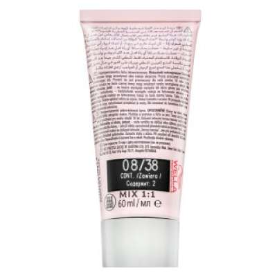 Wella Professionals Shinefinity Zero Lift Glaze professzionális demi-permanent hajszín 08/38 Honey Latte 60 ml