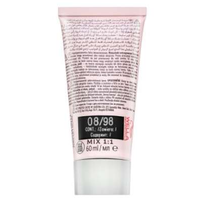 Wella Professionals Shinefinity Zero Lift Glaze professzionális demi-permanent hajszín 08/98 Silver Pearl 60 ml